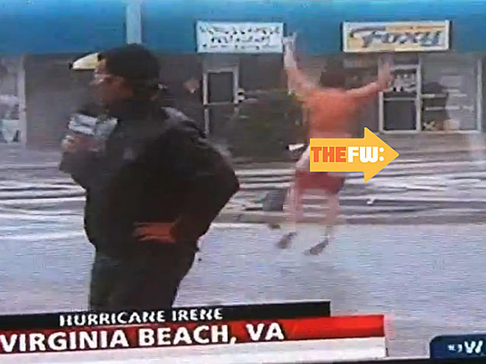 Don’t Look Irene — Streaker Flashes a Live Weather Channel Broadcast
