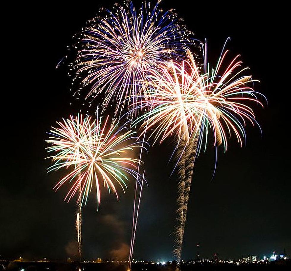 Holly Beach Celebrating Fourth of July With Fireworks