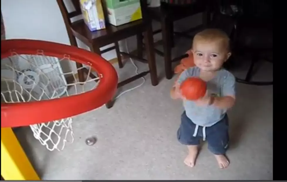 This Kid Can Shoot Baskets and He’s Not Two Years Old Yet [VIDEO]