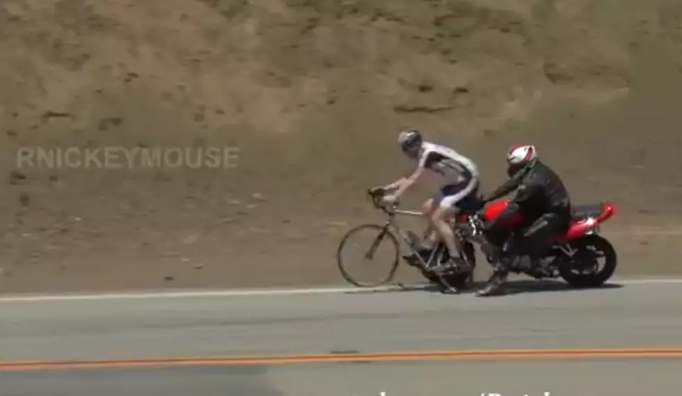 A Casual Ride on Your Bicycle Turns Into This [VIDEO]