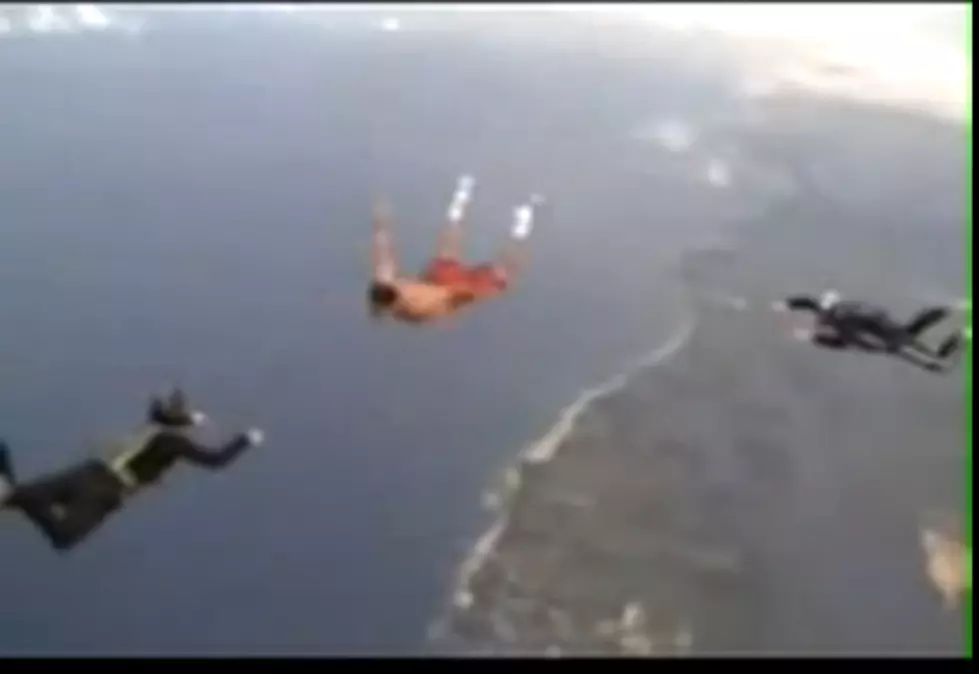 Daredevil Travis Pastrana Skydives with No Parachute [VIDEO]