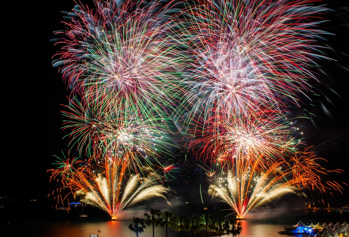 City Of Lake Charles Boasts Largest Fireworks Show Ever On July 4