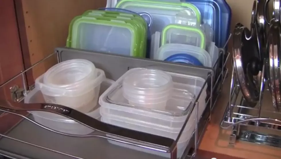 Organize Your Plastic Storage Containers [VIDEO]