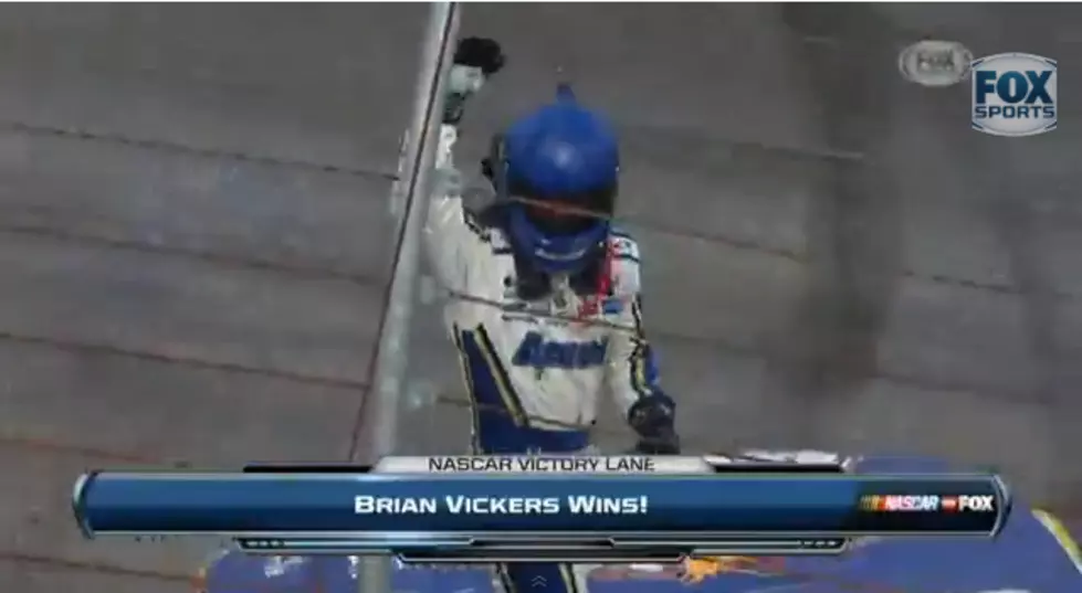 Brian Vickers Wins NASCAR Cup Race at New Hampshire [VIDEO]