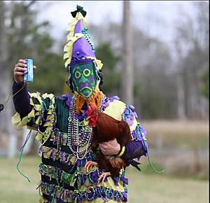 Mardi Gras, Costumes &#038; Chicken-Chasin&#8217; [VIDEO]