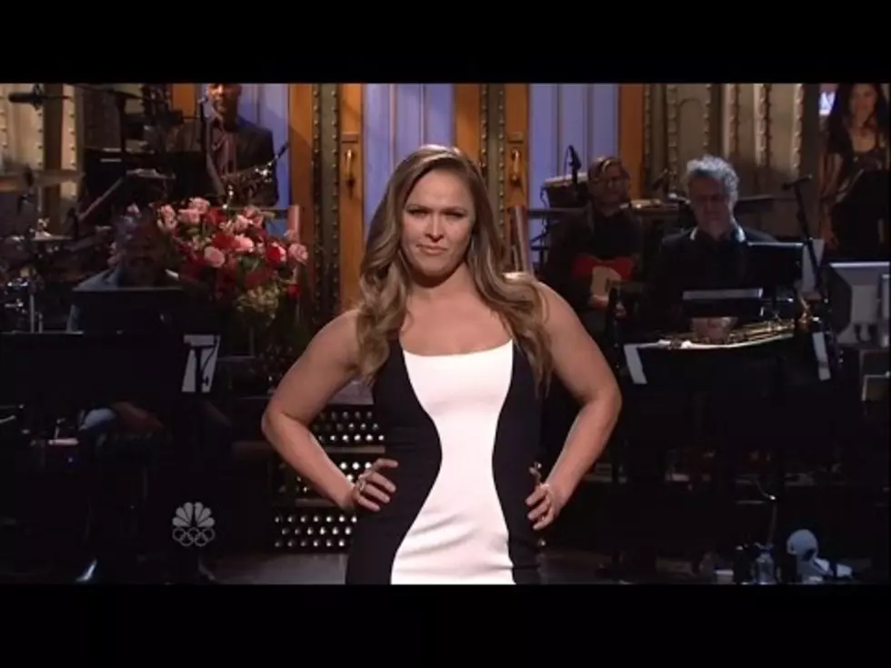 Former UFC Champ Ronda Rousey Congratulates Holly Holm During ‘SNL’ Monologue