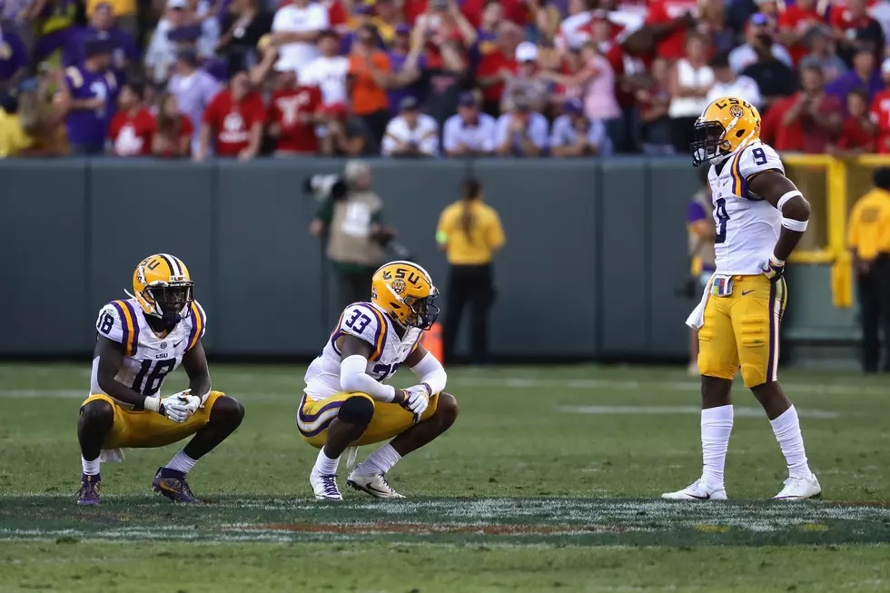 LSU Football Falls Big In The National Polls