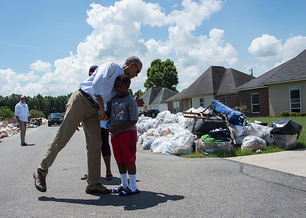 President Urges Congress To Approve Flood Relief Money For Louisiana