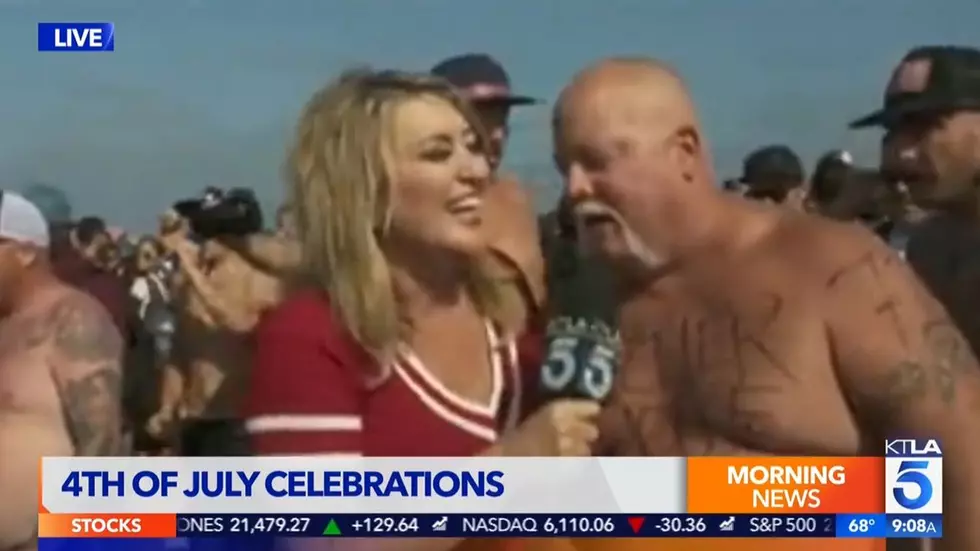Reporter Puked On During Live TV- [VIDEO]