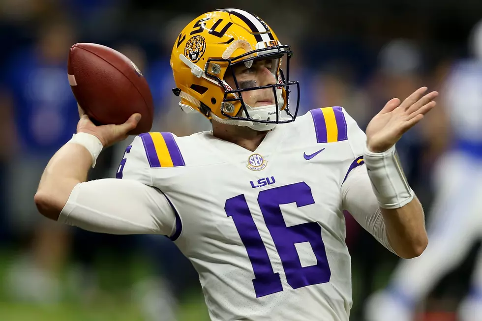 LSU Football Moves Up In AP Poll
