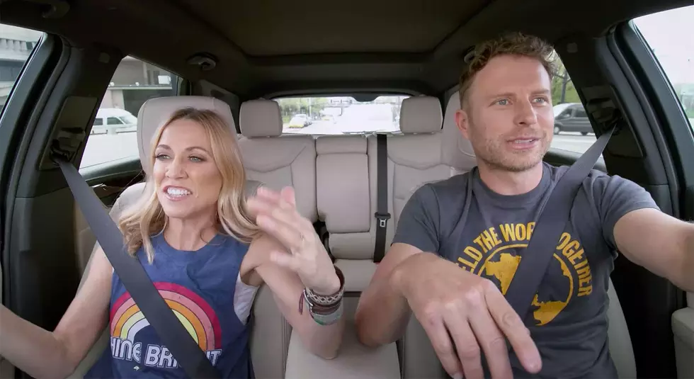 Dierks Bentley And Sheryl Crow On Apple’s Carpool Karaoke Series- [VIDEO]