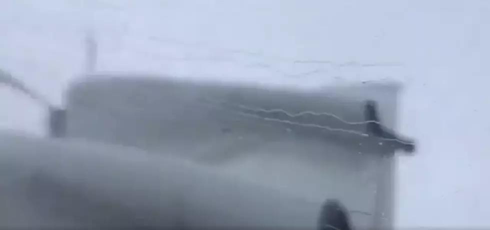 Intense Video of Flight Going Through the Eye of Irma