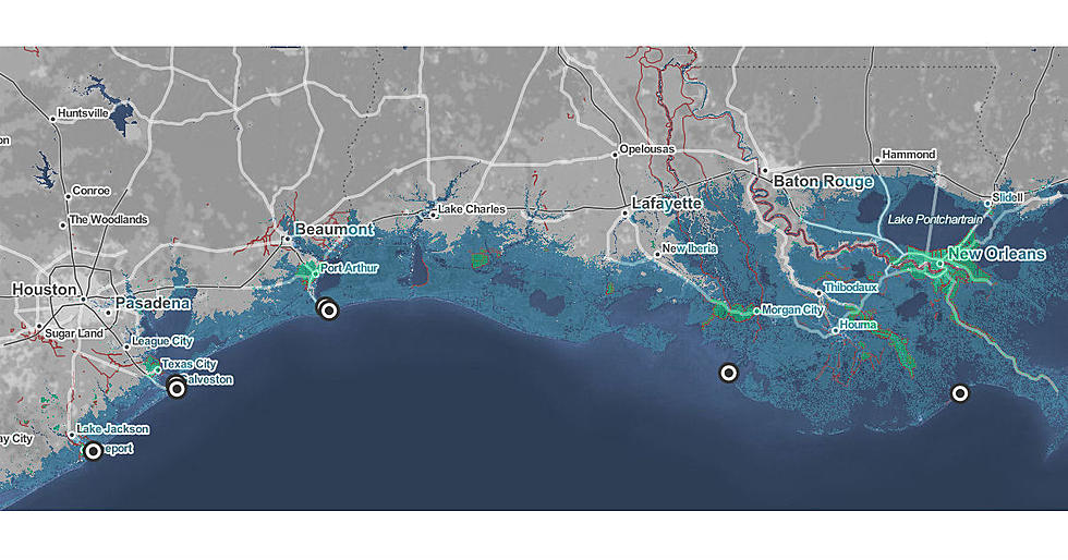 Interactive Map Shows Area Risk of Storm Surge Flooding
