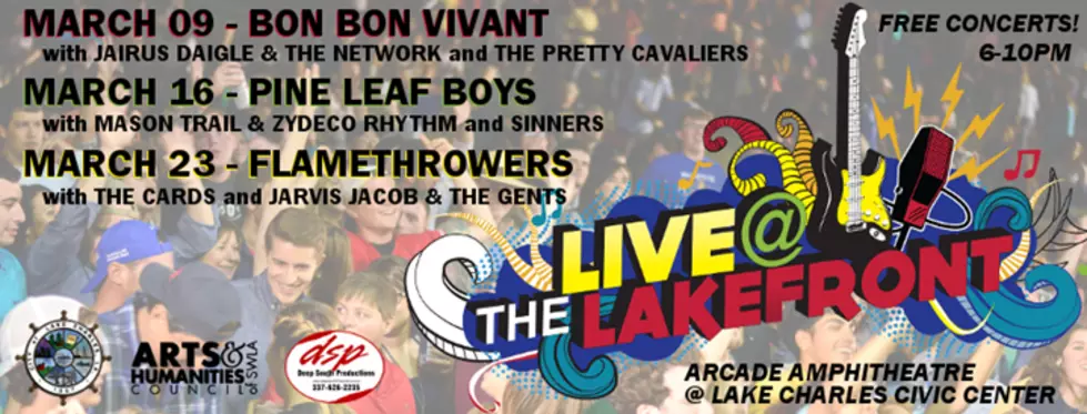 Live at the Lakefront 2018 Lineup Announced