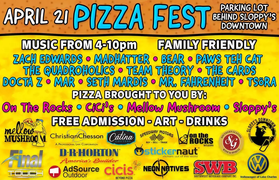 1st Annual Pizza Fest Coming to Lake Charles Saturday!