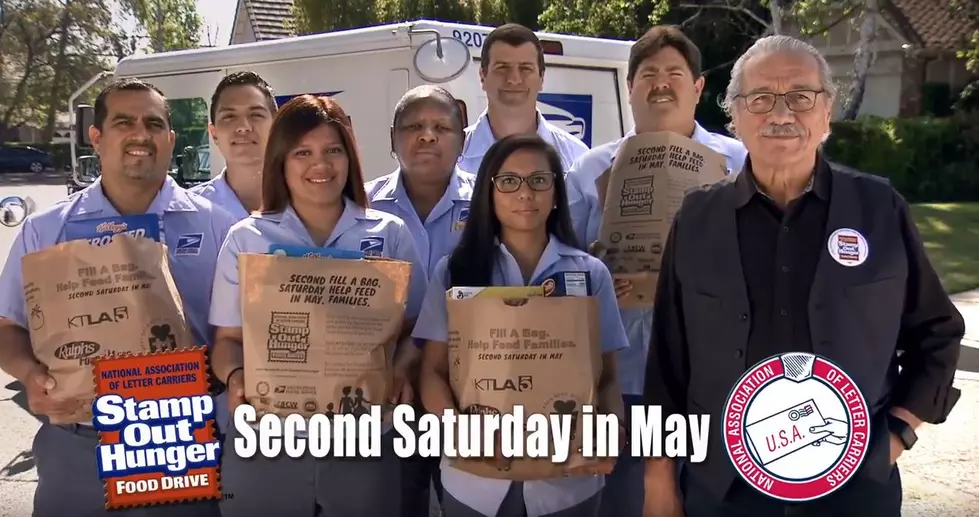 Help Mail Carriers Stamp Out Hunger Saturday