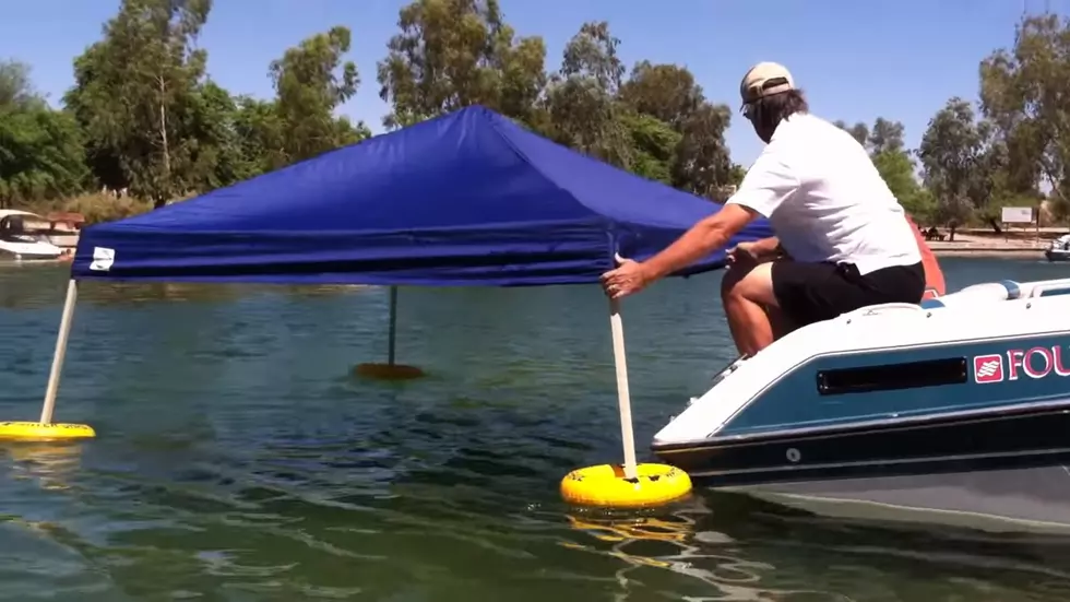 A Floating Pop Up Tent? Seriously?