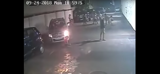 Boy Completely Run Over By Car Gets Up Like Nothing Happened