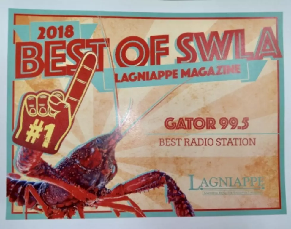 Thank You SWLA For Voting Gator 99.5 Best Radio Station