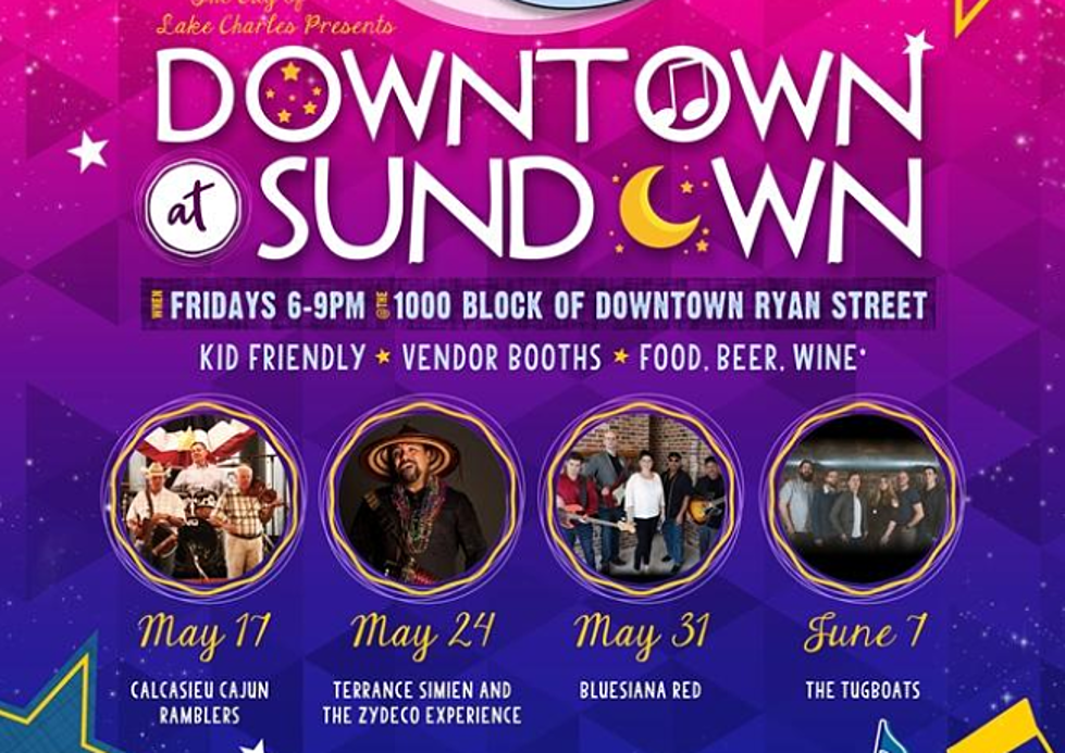 Downtown At Sundown Starts This Friday Night In Lake Charles