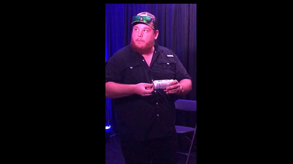 Luke Combs Explains How to Properly Shotgun a Beer