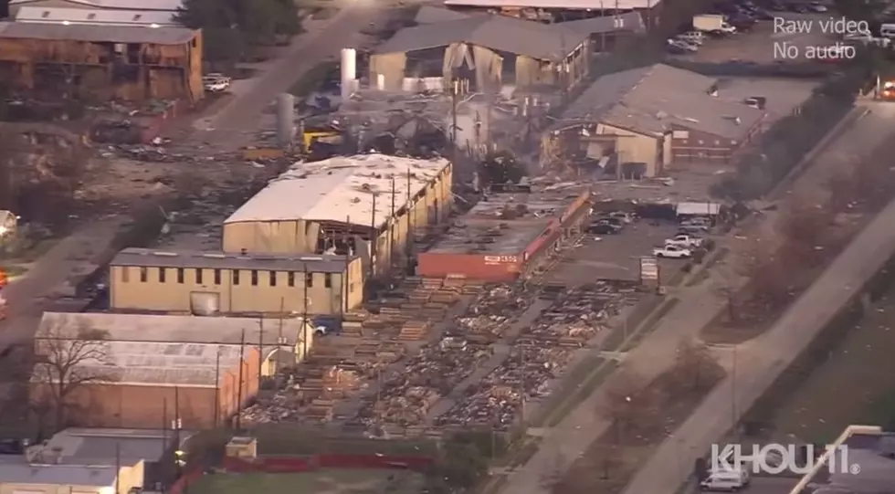 Video From The Aftermath of Houston Explosion