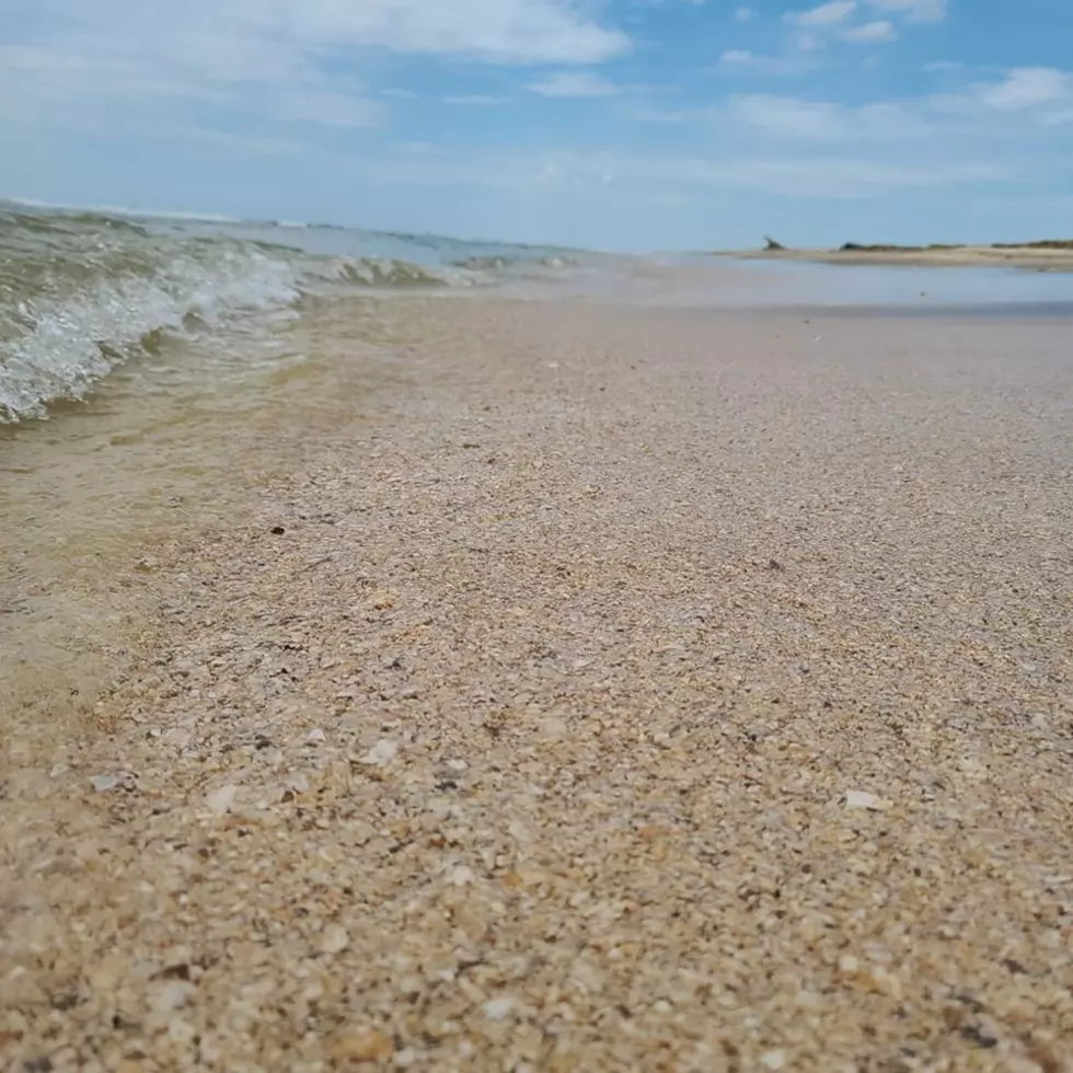 Clear Water at Rutherford Beach, Louisiana