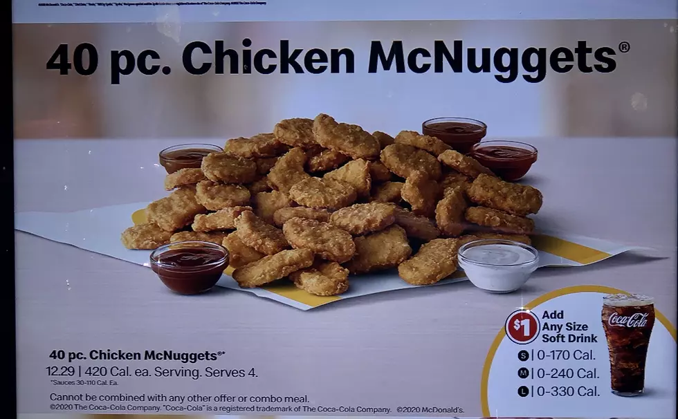 Lake Charles McDonald’s Offering 40-Piece Chicken Nuggets Now