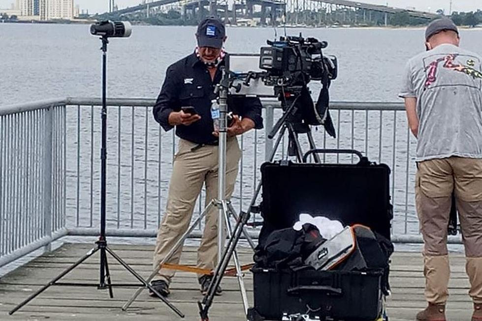 Jim Cantore Spotted All Around Lake Charles