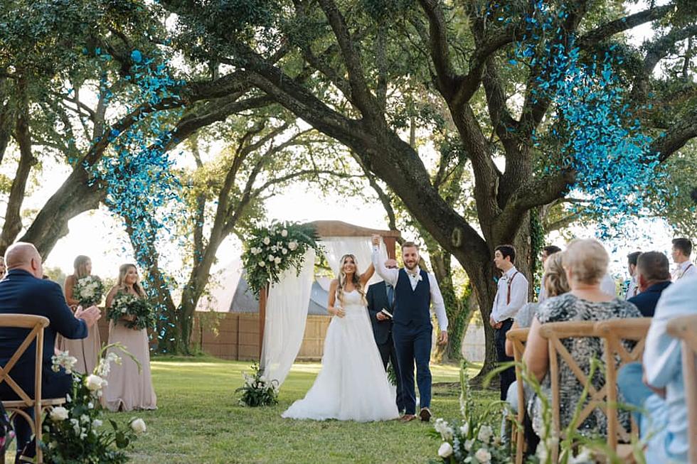 Lake Charles Wedding Ends With Unique Gender Reveal