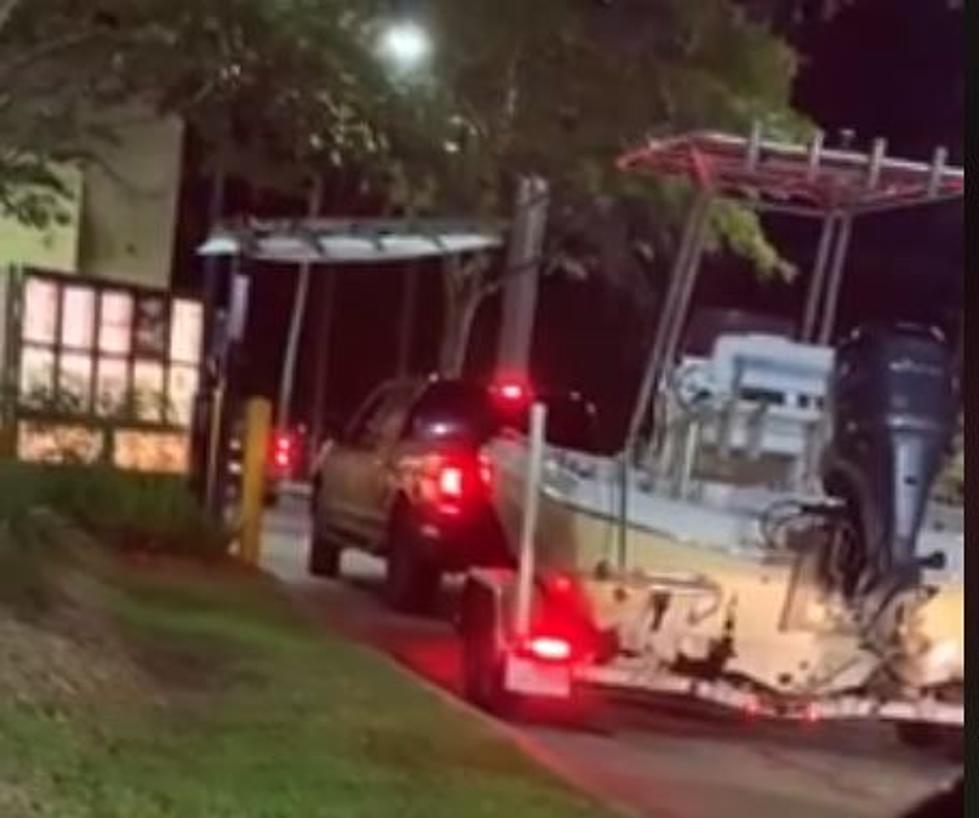 Boat Versus Lake Charles Taco Bell Drive-Thru Doesn’t Go Well