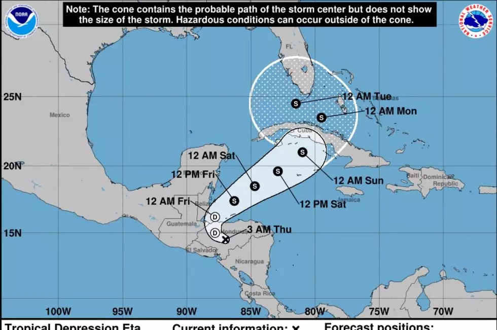 Eta’s New Track Sends It Back Into Gulf Of Mexico