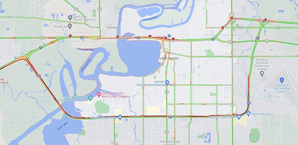 I-10 Bridge Is Shutdown In Both Directions In Lake Charles And Here’s Why