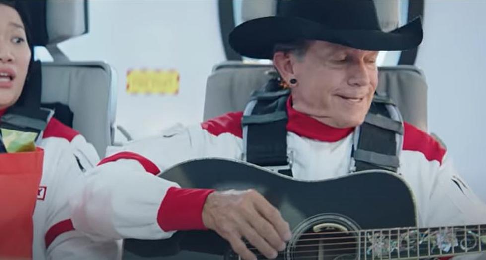 Watch George Strait Going Into Space In H-E-B Big Game Commercial