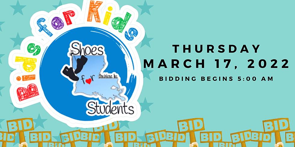 ‘Bids For Kids’ Online Fundraiser For Shoes For Kids Is Live