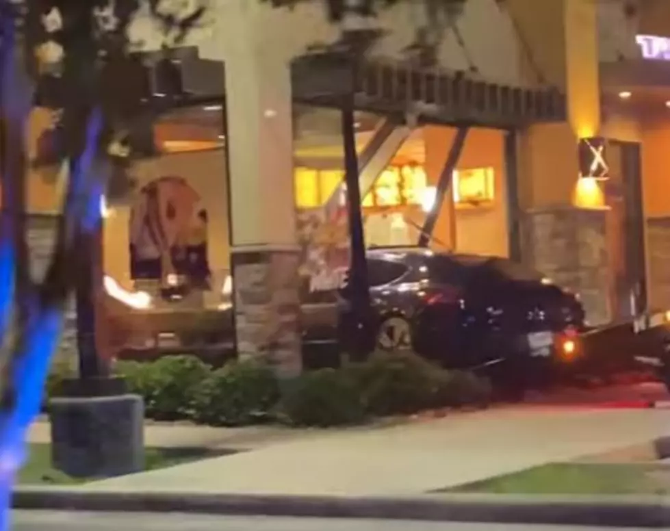 Car That Drove Into Lake Charles Taco Bell Building Caught On Video