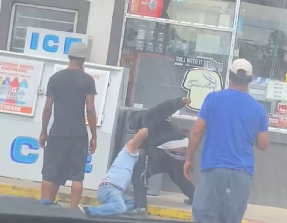 A Fight In Front Of Lake Charles Gas Station Caught On Video