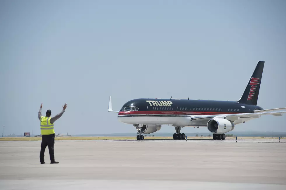 Donald Trump’s Personal Airplane Is In Lake Charles