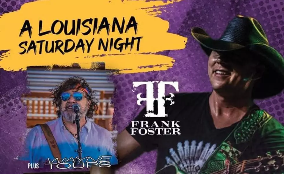 Wayne Toups Teams Up With Frank Foster For A Big Concert In Louisiana