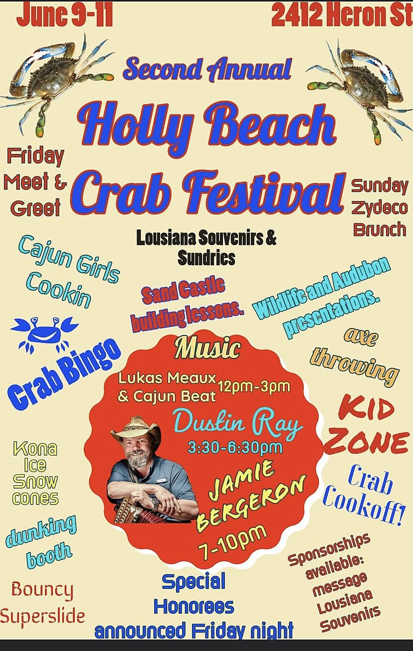 Discover the Crab Festival at Holly Beach: A Celebration of Community, Culture, and Culinary Delights