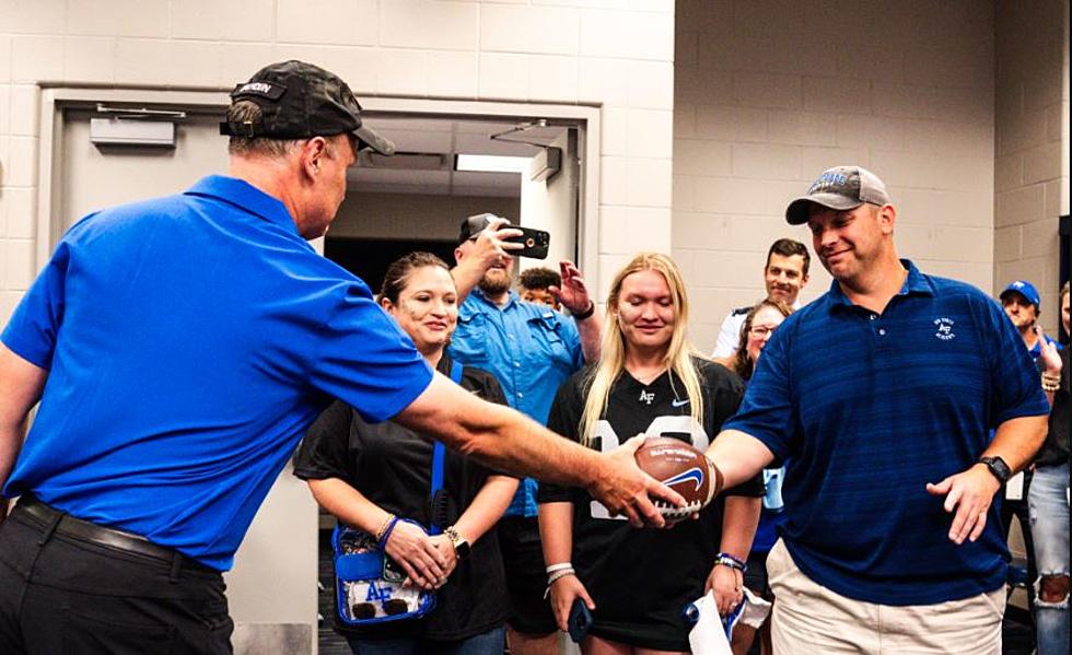 Air Force Honors Family Of Former Barbe Buc Hunter Brown