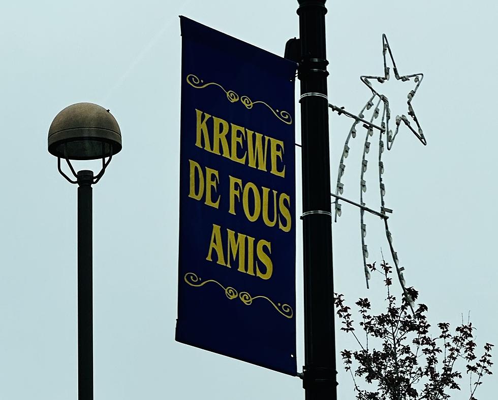 Have You Seen Streets Lined With Mardi Gras Krewe Flags In LC?