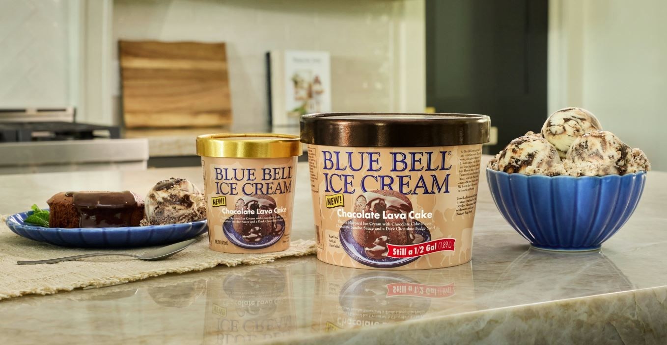 Blue Bell Unveils Chocolate Lava Cake Ice Cream