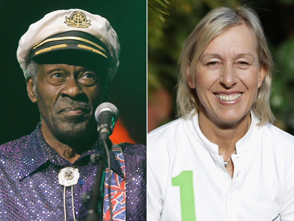 Celebrity Birthdays for October 18 – Chuck Berry, Martina Navratilova and More