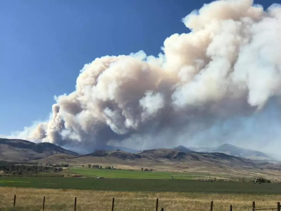 McClusky Fire Burning Near Whitehall Approaching 1,000 Acres