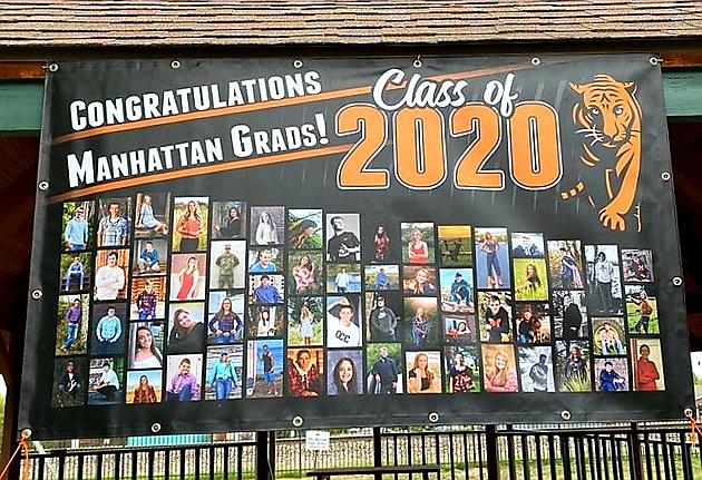 Manhattan Car Rally Honors Graduating 2020 Seniors