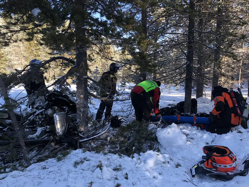 Young Girl Rescued After Snowmobile Accident Near W. Yellowstone
