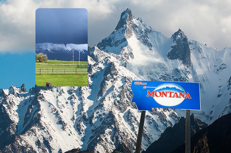 [WATCH] Rare Tornado Spotted Over Mountains in Montana