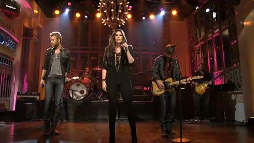 Watch Lady Antebellum Perform On Saturday Night Live