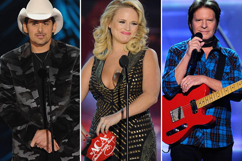 Brad Paisley, Miranda Lambert Working on New Music With John Fogerty